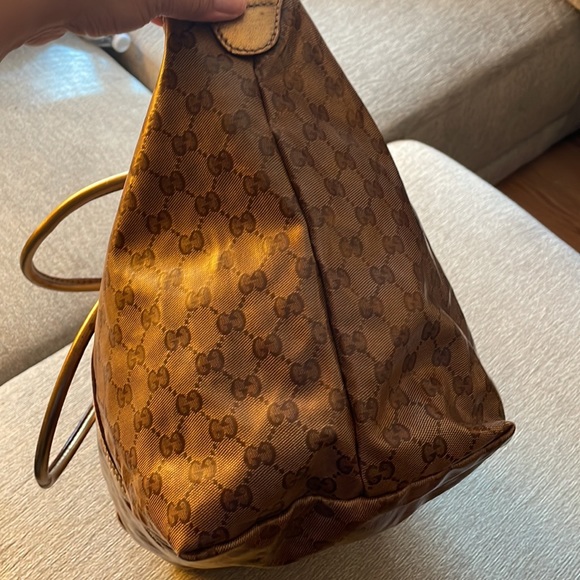 Authentic Gucci Large Tote Coated Canvas - Picture 5 of 14